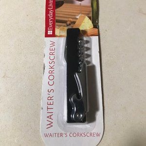 Everyday Living Waiters Corkscrew Brand New